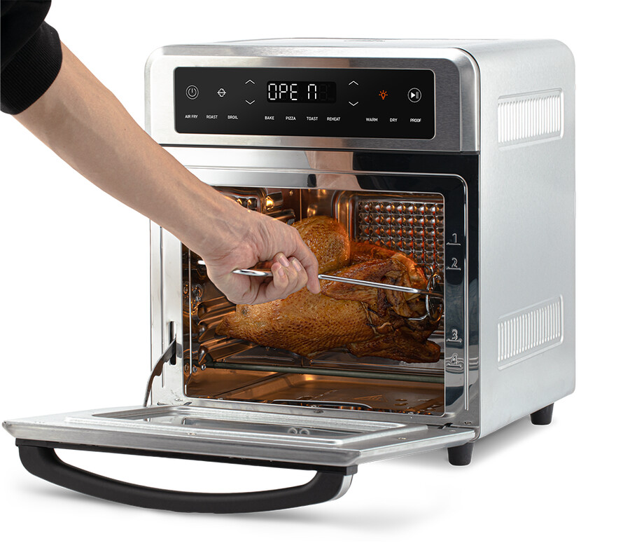 airfryer-oven met een inhoud van 13 liter