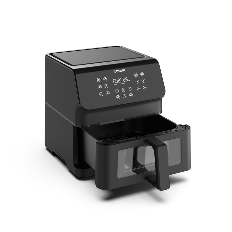 cosori premium ii plus heteluchtfriteuse met een inhoud van 65 liter