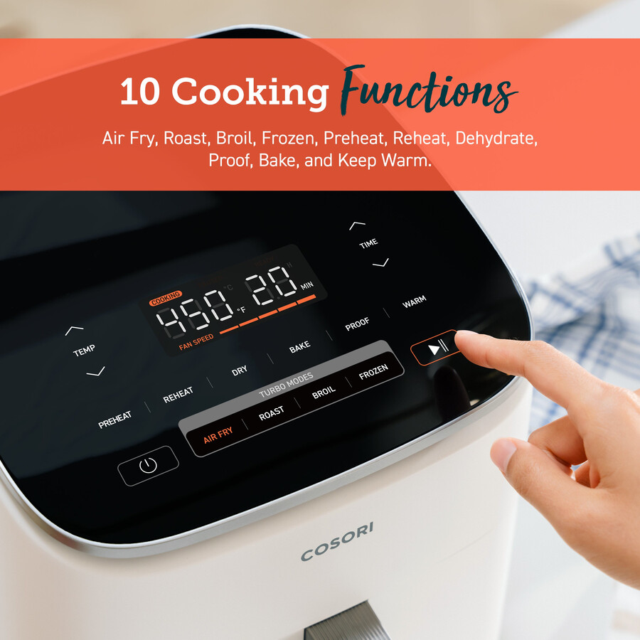 turboblaze 6.0-quart smart air fryer wellness guide bundle