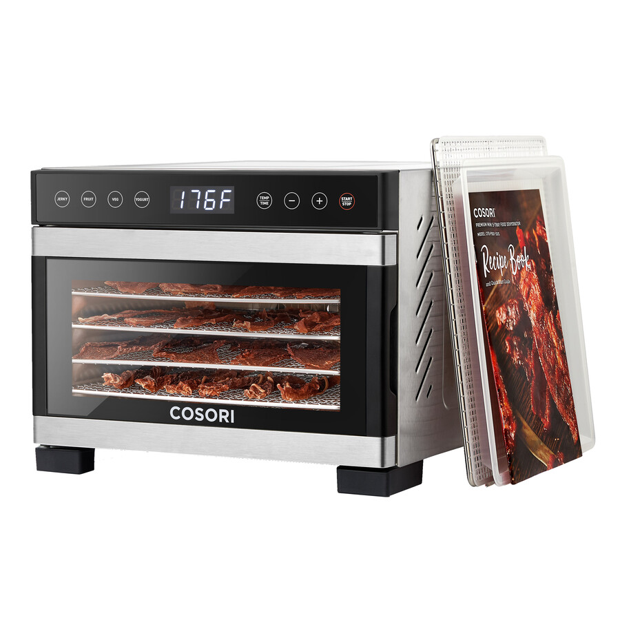 premium mini voedseldroger met 5 trays