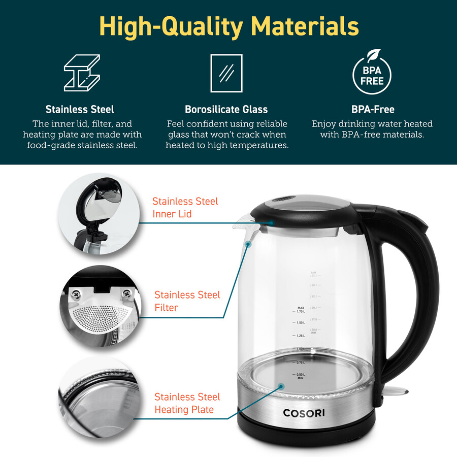 cosori elektrische waterkoker