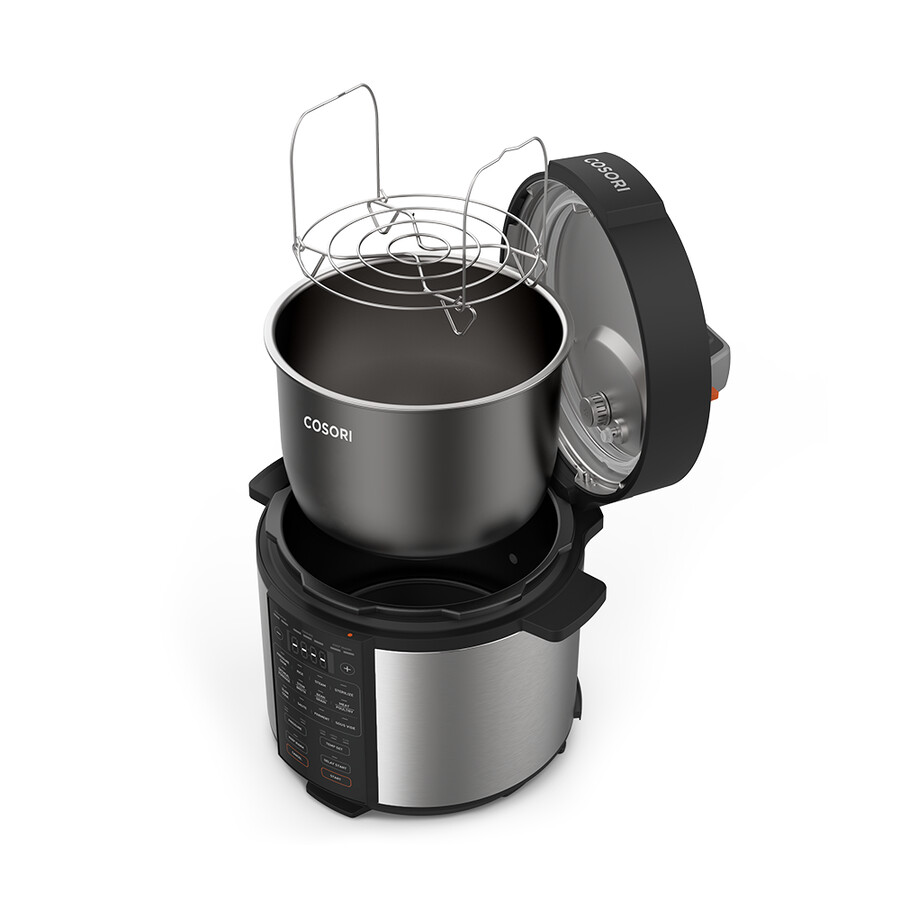 bundel met 6-liter snelkookpan en wellnessgids